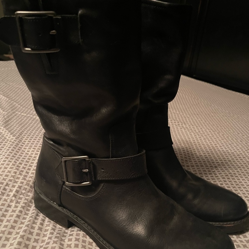 Frye Natalie Engineer Short Boots
